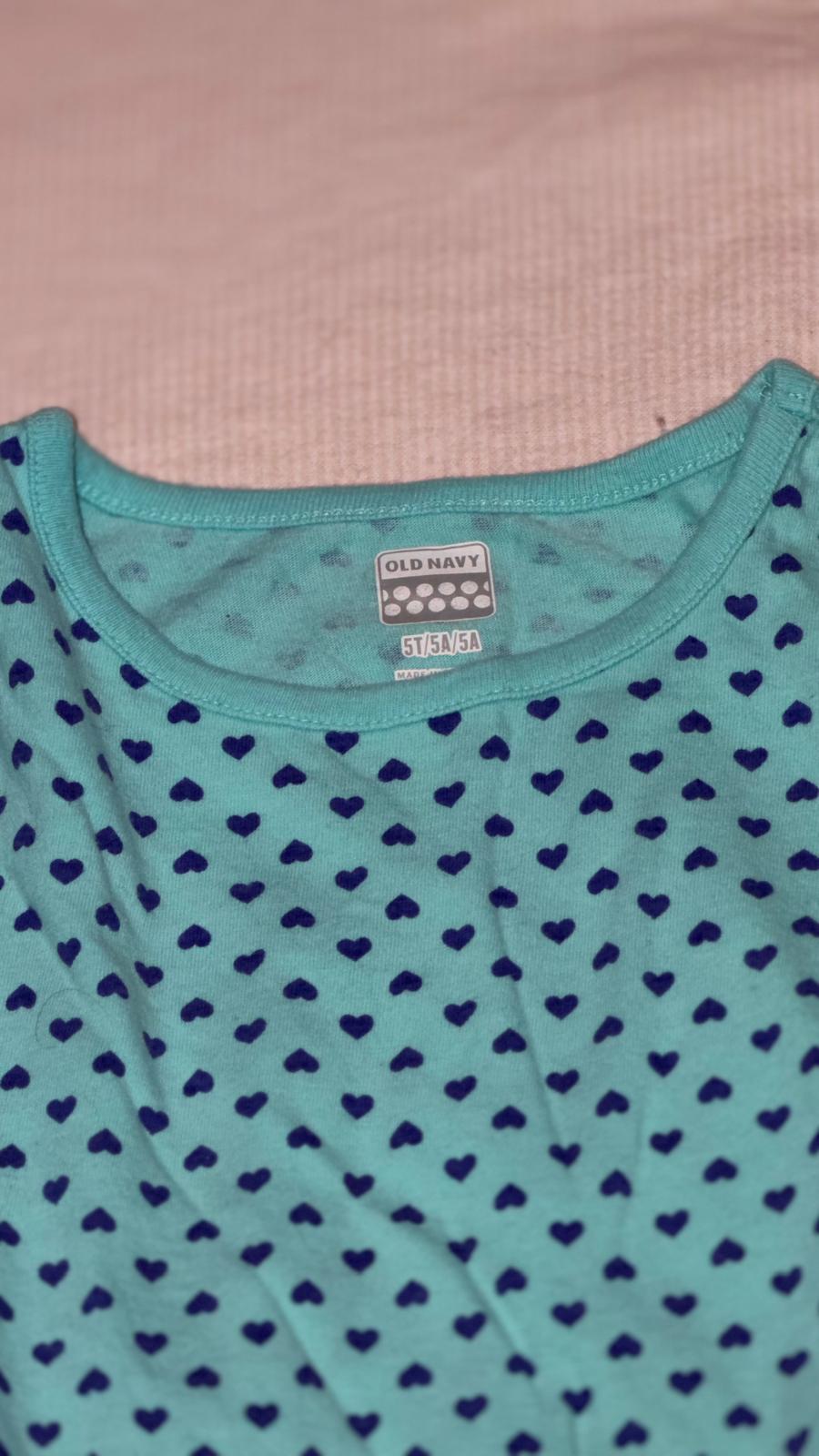 Camisa azul 5t