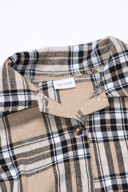 Camisa de cuadros 18-24 meses