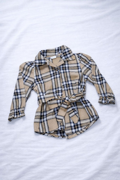 Camisa de cuadros 18-24 meses
