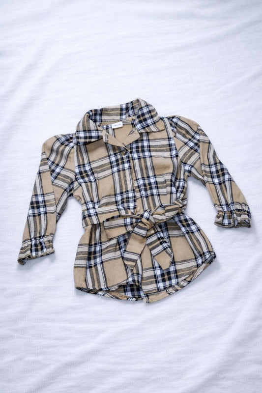 Camisa de cuadros 18-24 meses