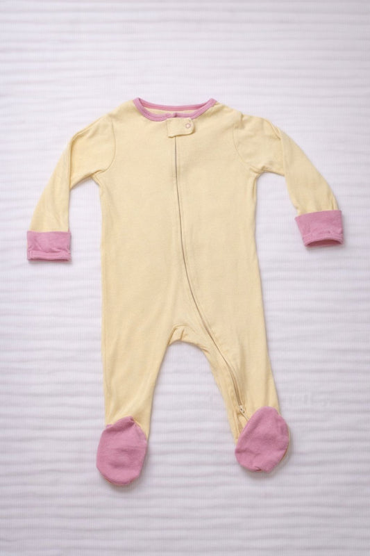 Pijama amarilla 6-9meses