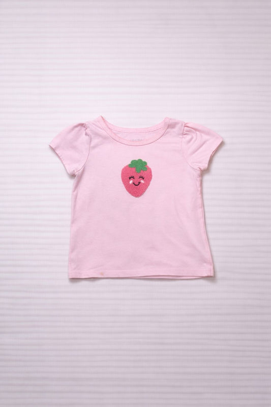 Camiseta de fresa 24 meses