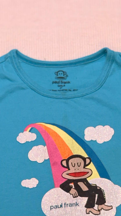 Camiseta azul 4t